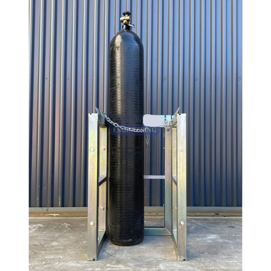 Gas Cylinder Storage Rack - 450x450 | LPG Gas Cages | Forklift ...